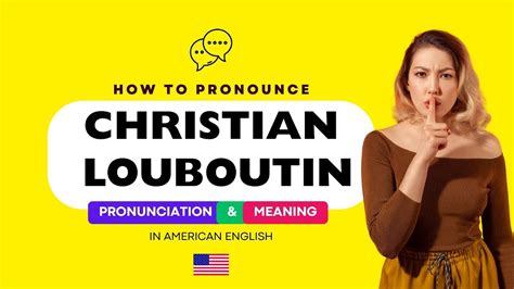 How to pronounce Louboutin [Explained]